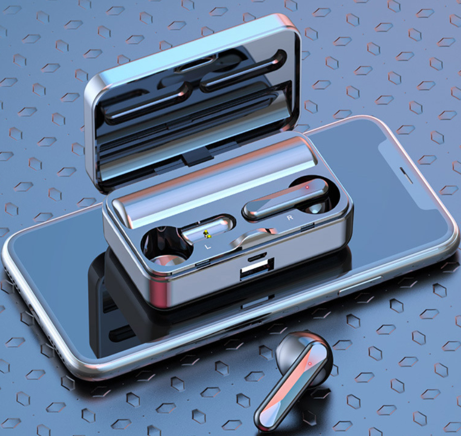 The New Bluetooth Black Tech Wireless Headset