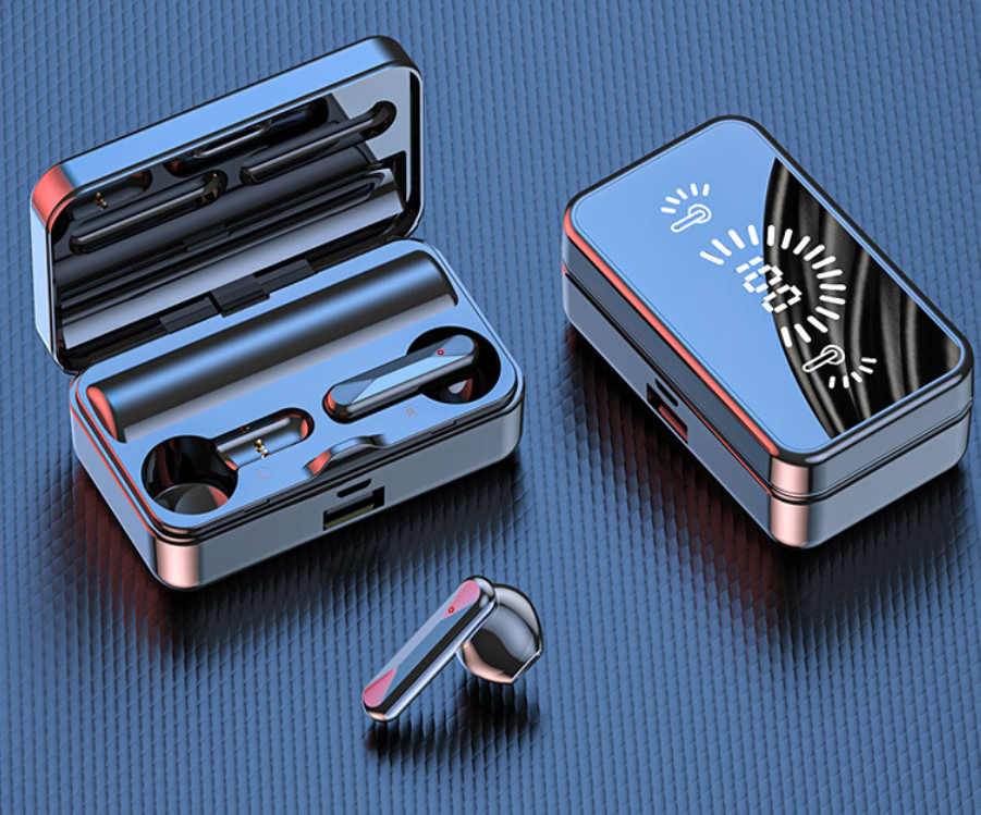 The New Bluetooth Black Tech Wireless Headset