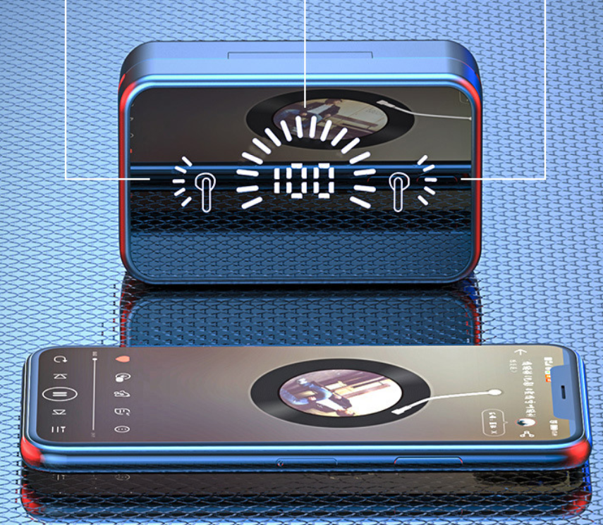 The New Bluetooth Black Tech Wireless Headset